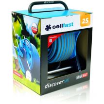 Cellfast - Cellule rapide 5901828856716 50 ft Support de Enrouleur de Tuyau d'arrosage de, Bleu, 6 x 6 x 0.1 cm