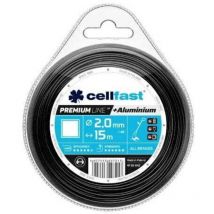 Cellfast 35-042 Premium Ligne De Coupe, Jaune, 2,0 Mm X 15 M