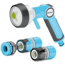 Cellfast - jeu avec pistolet d'arrosage - 4 fonctions - ergo - 1/2'' perel CF53-540