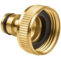 Bergland - Cellfast Conector roscado Hembra de latón Brass, conexión rápida de latón G1, 33,3mm, 52-855