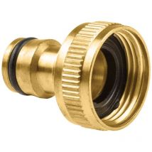 Bergland - Cellfast Conector roscado Hembra Brass, conexión rápida de latón G3/4', 26,5mm, 52-850