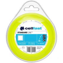 Cable Desbrozadora Nylon Cuadrado 2.0mm 15m Cellfast