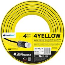Tuyau d'arrosage 4JAUNE 4 couches - 20 Mètres de ø 5/8' (15mm) - Jaune - Cellfast