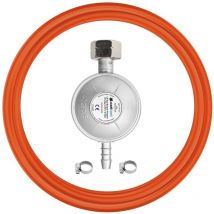 Juego de Conexión Reductor de Gas Abrazaderas Manguera 1,5m - Cellfast