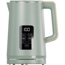 Cello - Electric Digital Kettle with Temperature Control, 3000W Rapid Boil, led Display, 1.7 Litre, Green