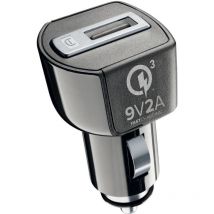 KFZ-Lader-Set 18W usb-c bla nkl. Kabel für Huawei, Xiaomi, etc. Type - Cellularline