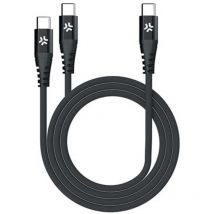 Cable usb-c USBC2USBCBK Negro 1,3 m - Celly