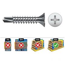 Mèche Frais. Philips Din 7504p 3,9x32 Zinc Plat. Boîte 250 Uni. Celo