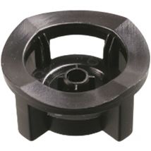 Celo - Kabelbinderbefestigung tbb ø 24,5mm - Kabelbinder Befestigung für Kabelbinder bis 10mm, schwarz - 100 Stück