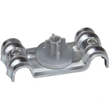 Celo - Metallclip dft 6 doppelt Rohrschellen, Kabelschellen feuerbeständig, Stahl verzinkt - 100 Stück