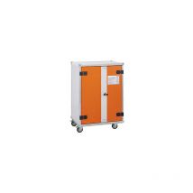 Cemo - Akku-Sicherheits-Lagerschrank BxT 800 x 660 mm 1 Fachboden