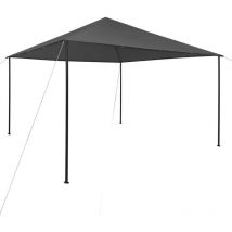 Furniture Limited - Cenador gris antracita 4x4x3 m 180 g/m²