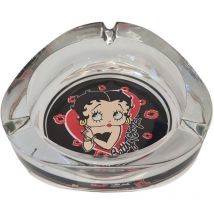 Cendrier en Verre Noir Betty Boop