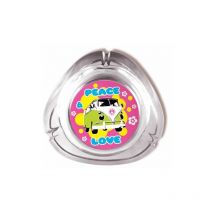 Cendrier en Verre Peace and Love
