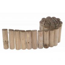 Losa - Cenefa enrollable para macizos de flores 200x40 cm