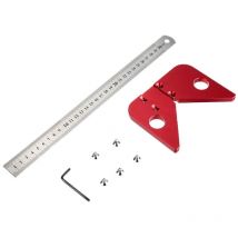 Center Finder Line Gauge Messschieber Glasritzrades 45 Grad Winkel Lineal Holzbearbeitung Mess Markierung Digitale Messschieber