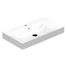 Kerasan - cento Ceramic Washbasin 80x45cm, blanc