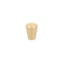 Bouton Conic or mat - diamètre 25mm - h 30mm - Centrale Brico
