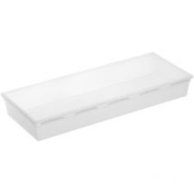 Plateau à tiroir Rotho 38x15 cm Transparent