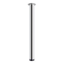 Pied de table Legs TS001, 820R/60mm, chrome - Centrale Brico