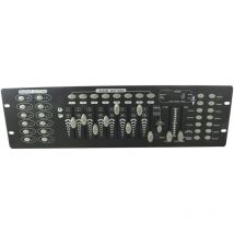 Centralina dmx 512 Controllo Luci Effetti dj 192 Canali Display lcd