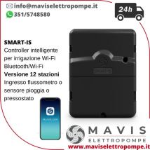 Centralina programmatore di irrigazione Solem SMART-IS-12 bluetooth + wifi