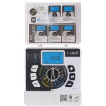 Rain - Centralina Irrigazione I-dial Interno Zone 8 Volt 220/24 Trasf Esterno