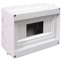 Centralino da parete senza sportello ip40 - mm.200x160x90h. per 4/8 moduli - 14w - (90.08) 2 pezzi Marlanvil