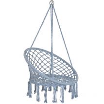 Dkd Home Decor - Silla Colgante Coton Acier 80X63X128 100Kg,