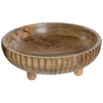 Centre detable Dkd Home Decor dark brown 25 x 25 x 9 cm