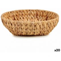 Centre de table de brun 29 x 8 x 29 cm (12 pièces)