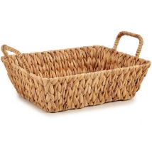 Gift-decor Cesta Elegante Marrón De Junco De Agua 40x29 Cm