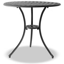 Centurion Supports - oshowa Garden & Patio Cast Aluminium Bistro Table Black