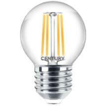 Lampade filamento led incanto chiara sfera - 4w - e27 - 4000k inh1g-042740 - Century