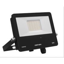 Proiettore led porteo sensor nero 50w 3/4/6,5k 5000 lm ptones-509500 - Century