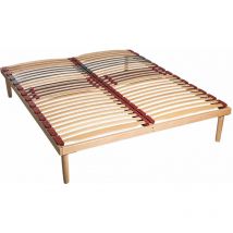 Rete a Doghe 165x200 cm in Faggio Naturale 38 mm Dormidea Ceo