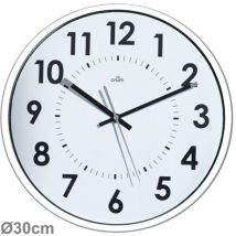 Cep Orium Silent Quartz Wall Clock 300mm White