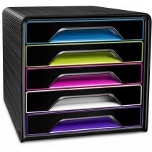 CEP - Smoove 5 Drawer Module Blk/Astd 01063