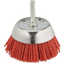 Silverline - Cepillo abrasivo con filamentos Grueso, 75 mm