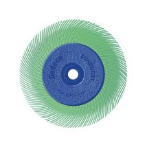 Tyrolit - Cepillo abrasivo radial ø 150 x 12.7 x 25.4 mm p 50 verde. Tipo de tirolit