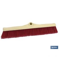 Spazzola industriale 60 cm in plastica morbida