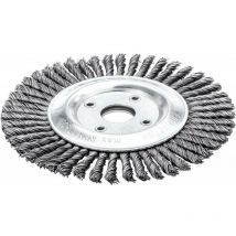 Cepillo cepillo alambre de acero 178x6mm 0,5mm