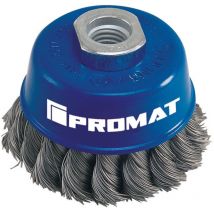 Stabilus Safety - cepillo de taza diám. 100 mm grosor del alambre 0,5 mm acero