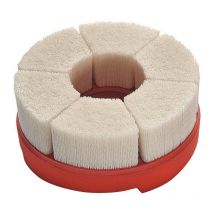 Lessmann - Cepillo de placa hfb D.125mm taladro grano cerámico K.120 3000min-¹ lessmann