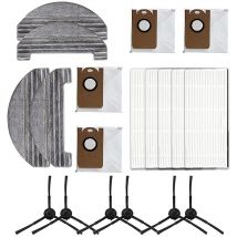 Proscenic - Cepillo Lateral, filtro Hepa, bolsa para el polvo, fregonas para aspiradora M8 Pro