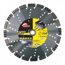 Leman - Disco Diamante Segmentos Asfalto, Hormigón Armado 400x20 Ht 12