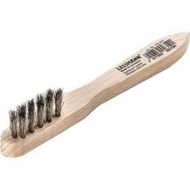 Lessmann - Cepillo de bujÍas longitud 150 mm 0,15 mm alambre de ai corr
