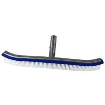 Sjqka - Cepillo para piscina, cabezal de cepillo para piscina, cepillo de limpieza de piscina de aluminio premium de 17 pulgadas, cepillo para