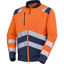 Blouson teddy alpilles orange fluo/navy 2XL