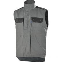 Gilet double polaire kargo pro gris convoy/noir 3XL